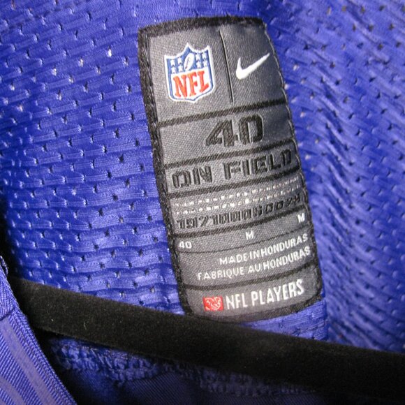 STEFON DIGGS  MINNESOTA VIKINGS  # 14  NIKE ON FIELD SEWN JERSEY SZ 40 NEW NWOT - Picture 10 of 11